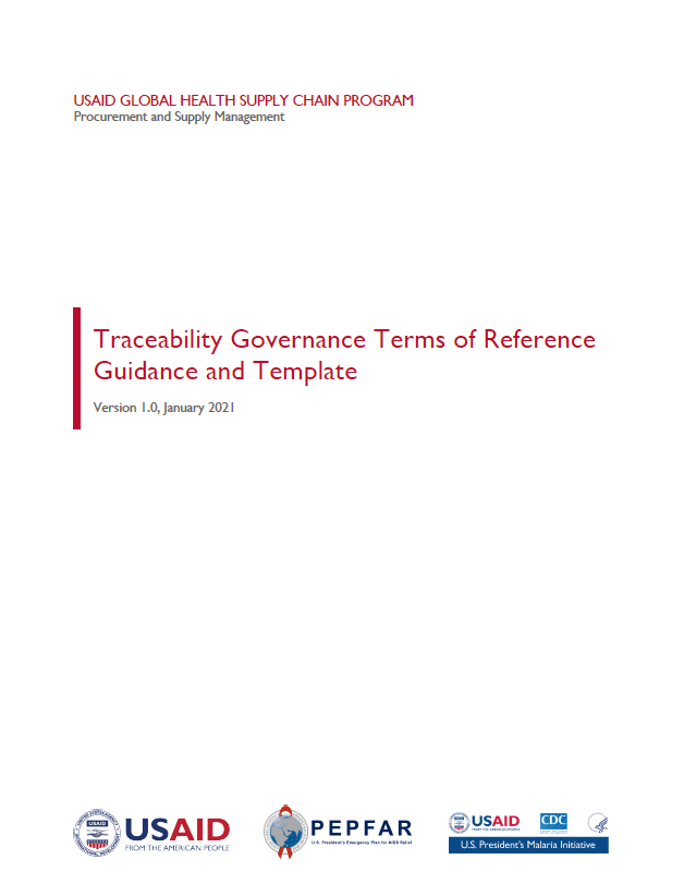 Governance Terms Of Reference Guidance And Template Usaid Global Health Supply Chain Program 1137